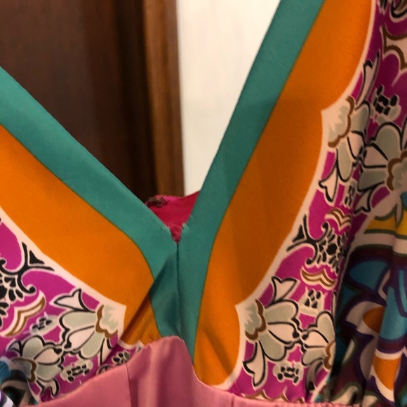 Fun Pattern Tank Dress ๐ - Picture 2 of 3